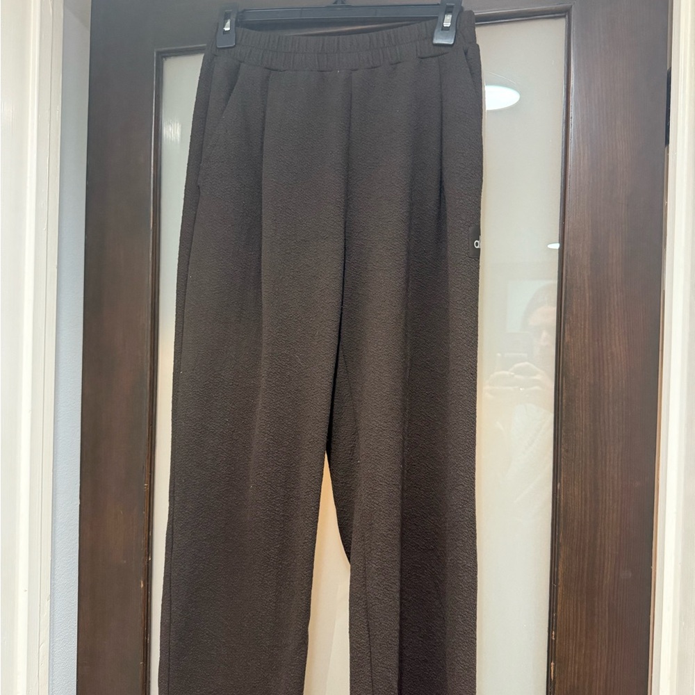 Alo yoga Brown Textured Pants